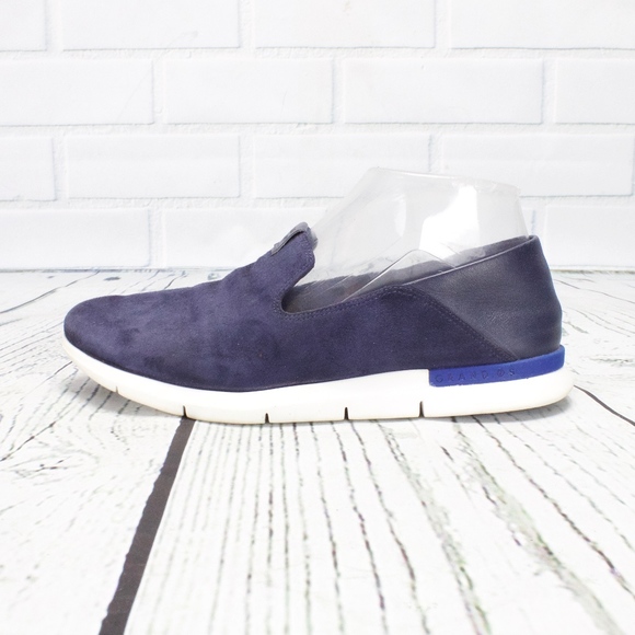 Cole Haan Shoes - Cole Haan Grand Os Lightweight Blue Suede Loafers
